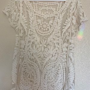 Vintage lace top